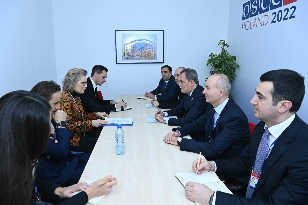 Джейхун Байрамов встретился с президентом ПА ОБСЕ