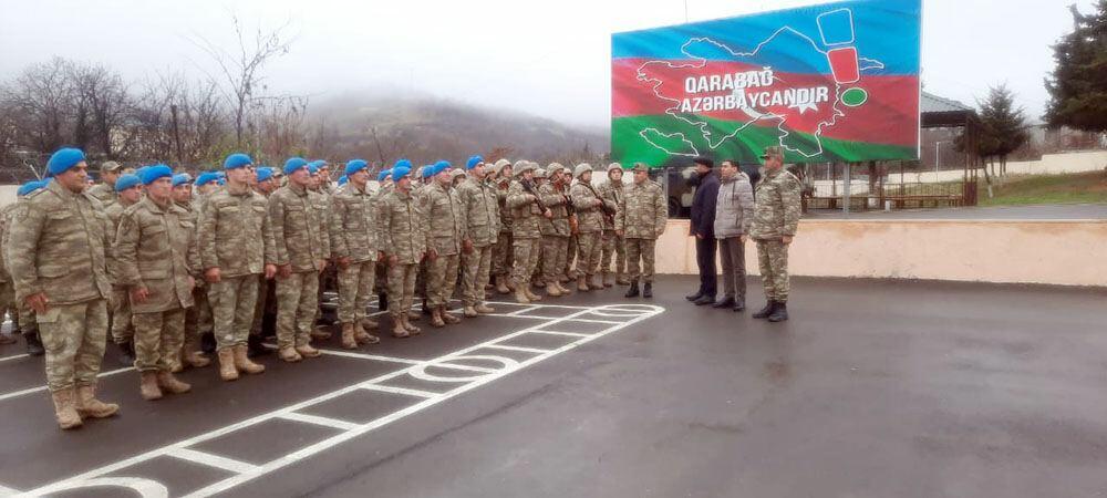 В Карабахе проведены встречи с военнослужащими