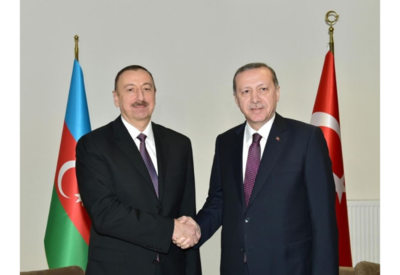 Президент Ильхам Алиев и Президент Реджеп Тайип Эрдоган поздравили личный состав, участвующий в учениях «Братский кулак» - ВИДЕО