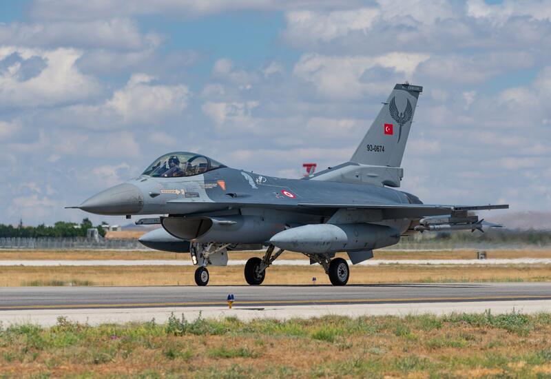Турецкие F-16 принимают участие в совместных учениях в Азербайджане