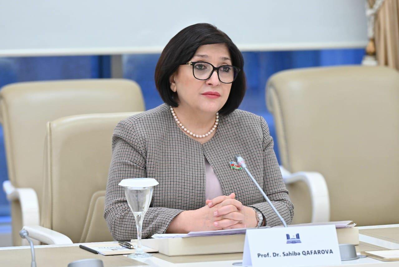 Сахиба Гафарова встретилась с руководителем Республики Дагестан Российской Федерации