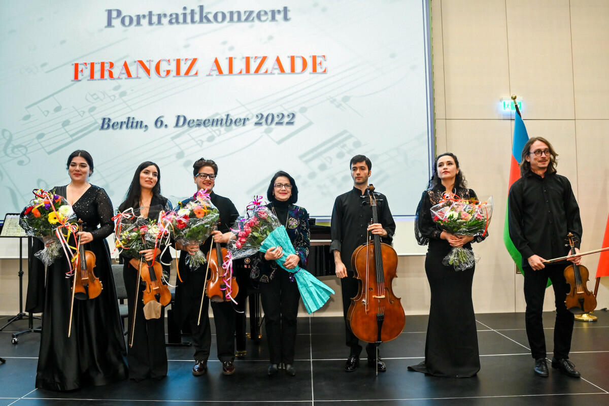 В Берлине прошел юбилейный концерт Франгиз Ализаде