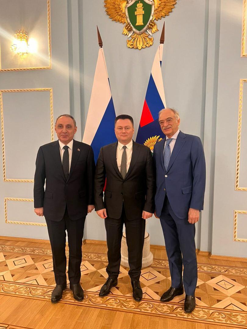 В Москве прошла встреча генпрокуроров Азербайджана, России и Армении