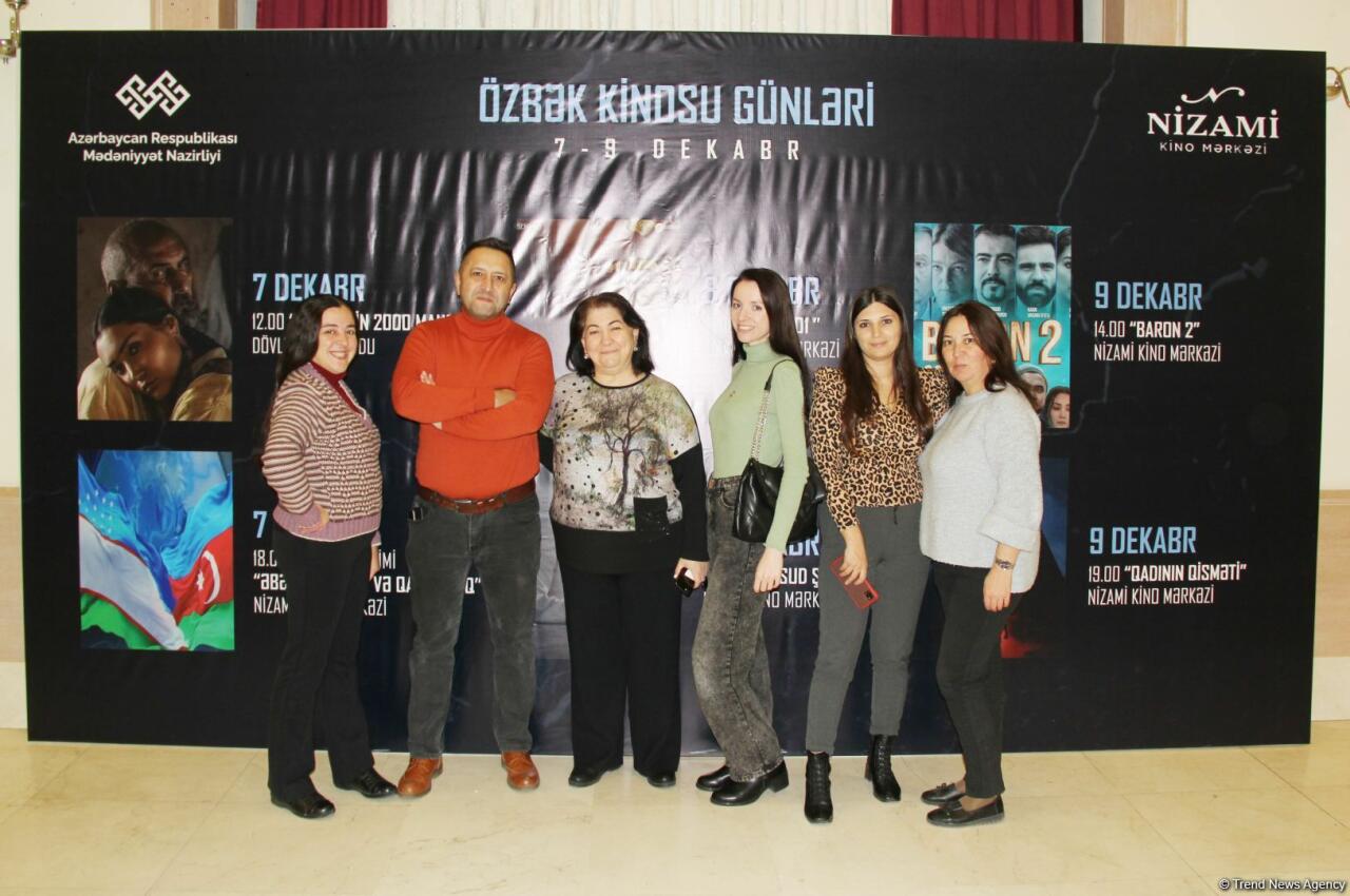 В Баку состоялось торжественное открытие Дней кино Узбекистана