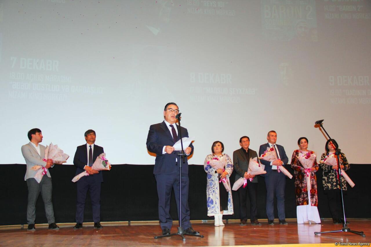 В Баку состоялось торжественное открытие Дней кино Узбекистана