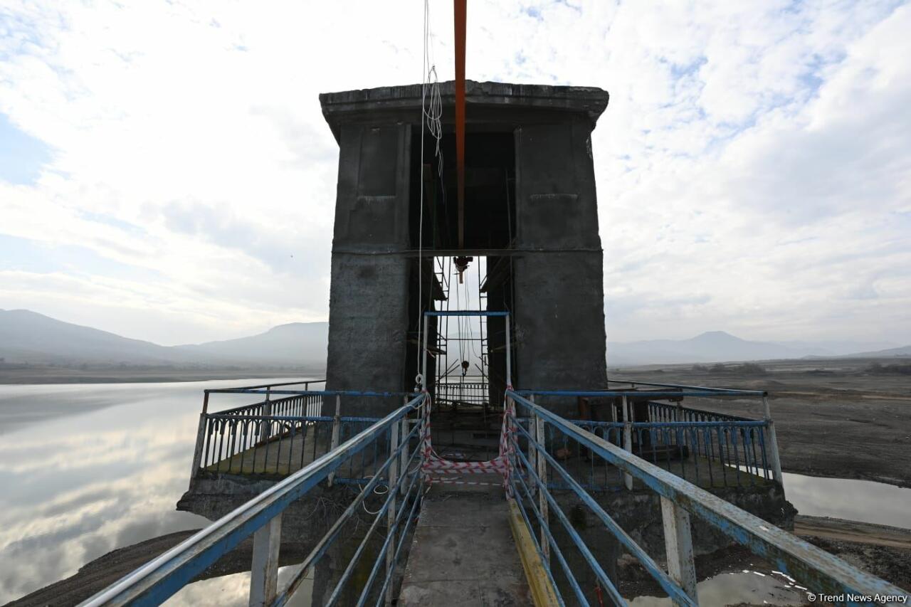 Названы сроки завершения ремонтных работ на водохранилище "Хачинчай"