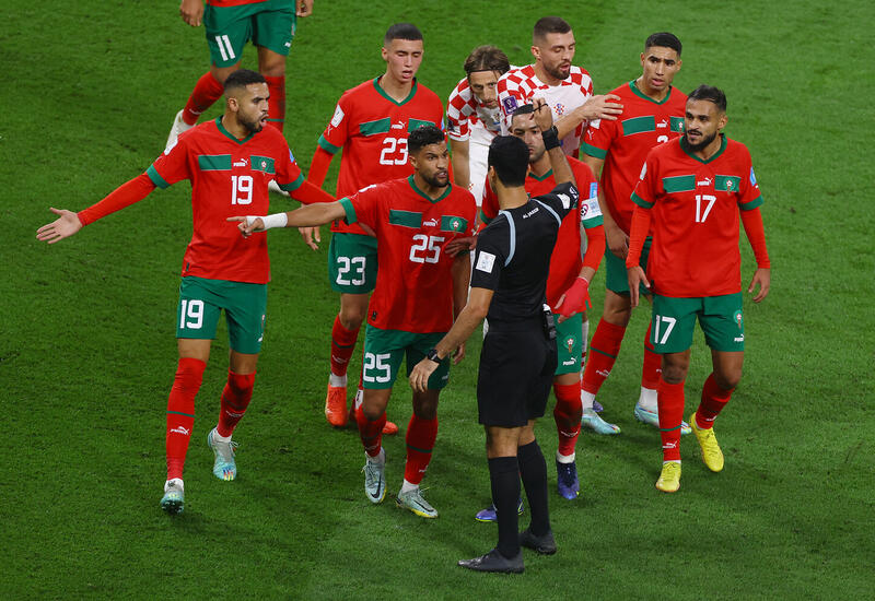Игрок сборной Марокко Хакими оскорбил главу ФИФА после матча за бронзу ЧМ