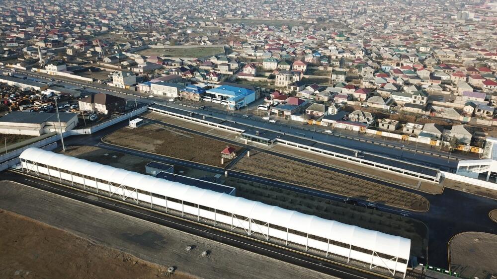 Президент Ильхам Алиев принял участие в открытии электрического депо и станции «Ходжасан» Бакинского метрополитена