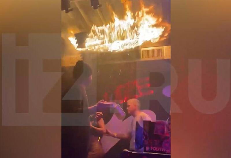 Пожар в ночном клубе в России
