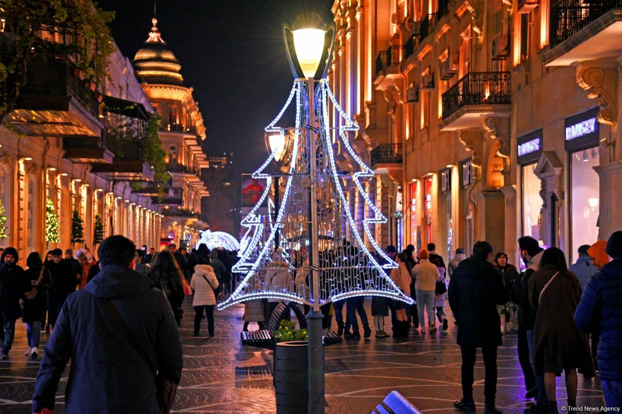 Баку накануне Нового года