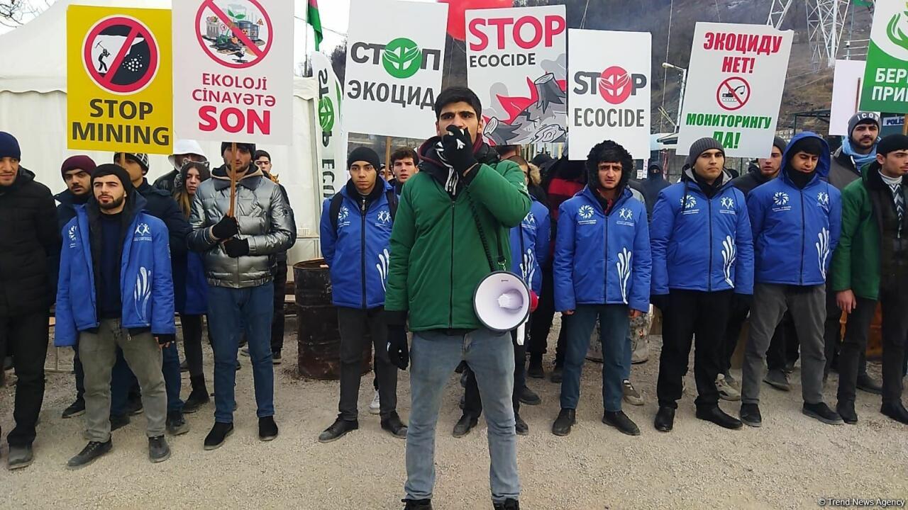 Восемнадцатый день акции протеста на Лачинской дороге