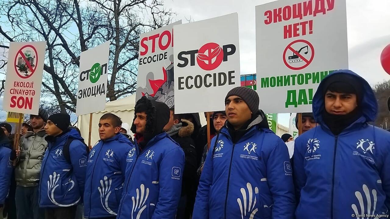 Восемнадцатый день акции протеста на Лачинской дороге