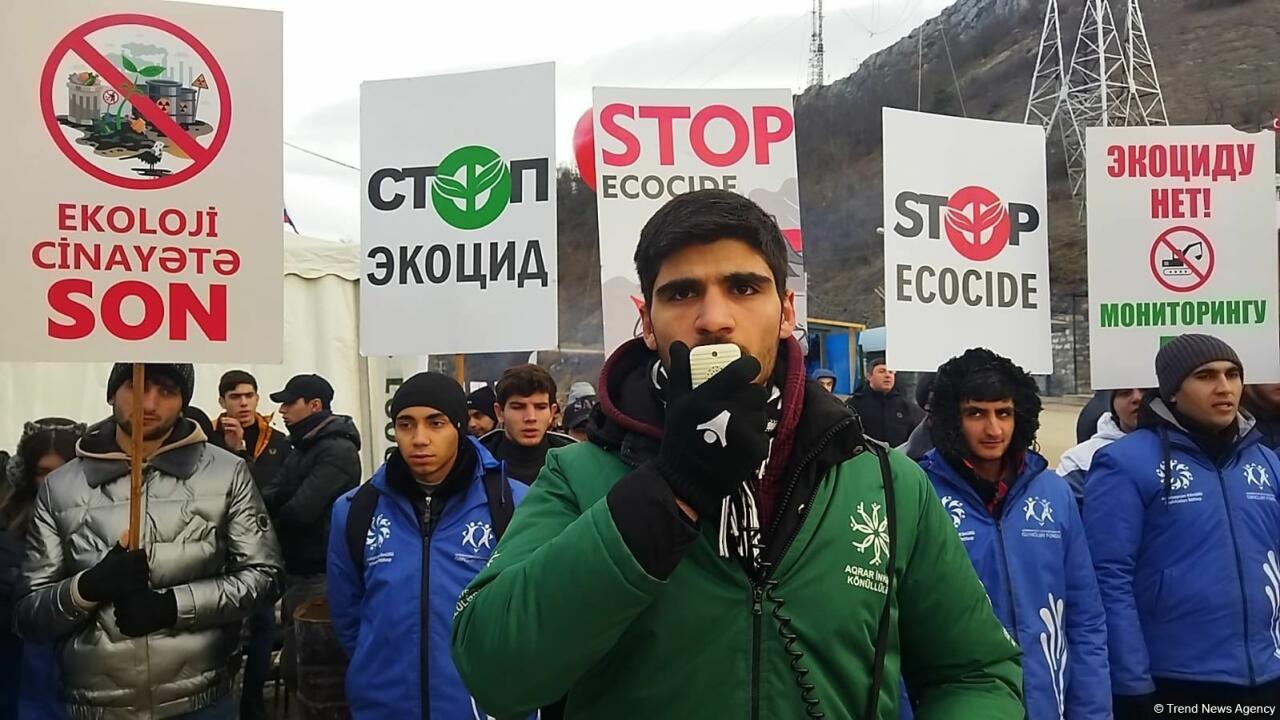 Восемнадцатый день акции протеста на Лачинской дороге