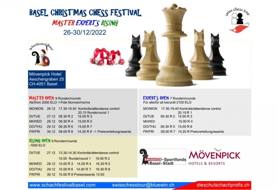 Азербайджанский шахматист победил на фестивале в Базеле