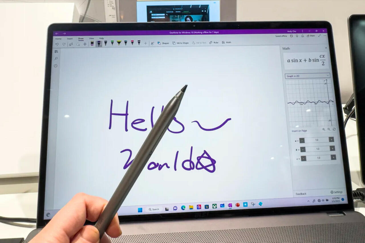Создан карандаш для рисования на сенсорных экранах и бумаге