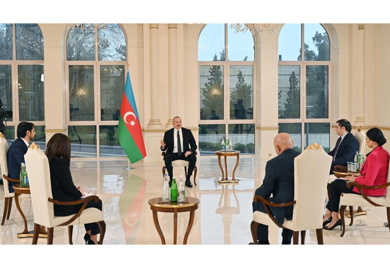 Президент Ильхам Алиев: Армения всеми средствами пытается включить тему Карабаха в возможное мирное соглашение