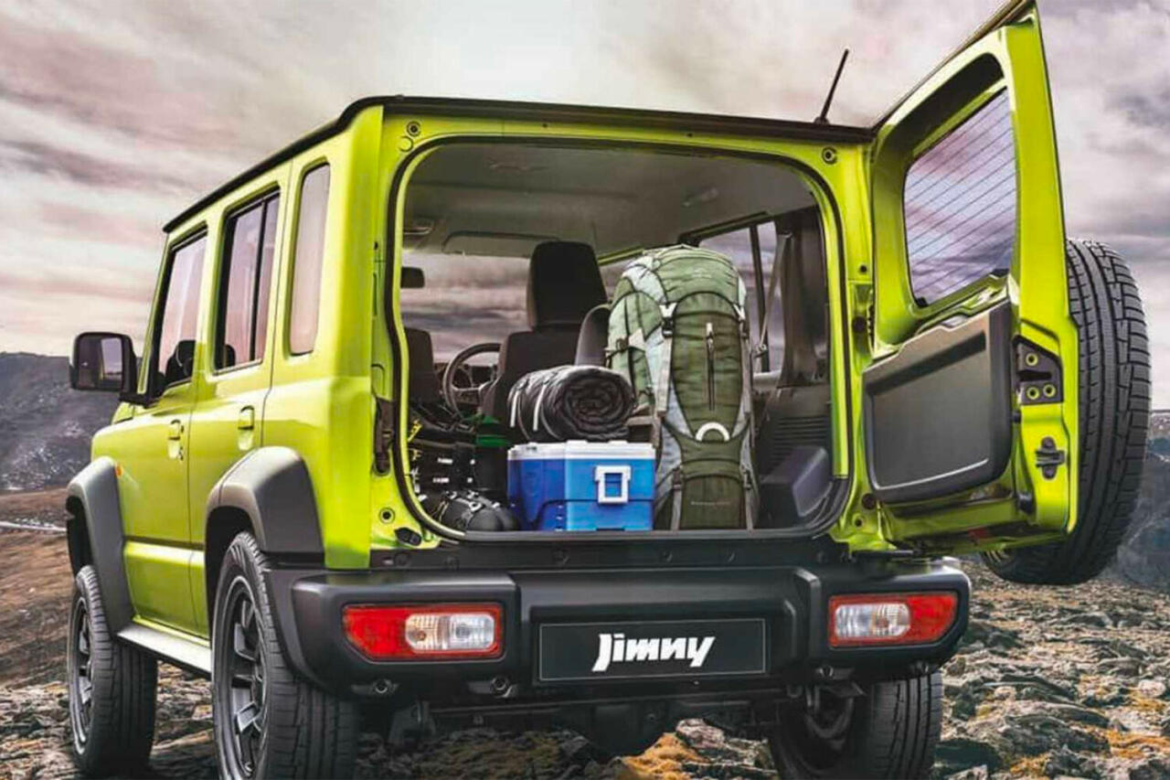 Suzuki рассекретила пятидверный внедорожник Jimny
