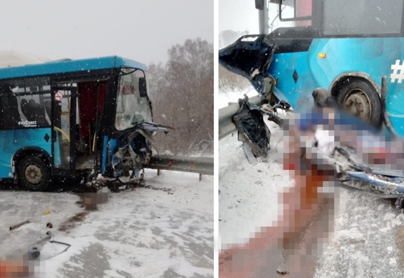 Страшное ДТП с автобусом в России, есть погибшие