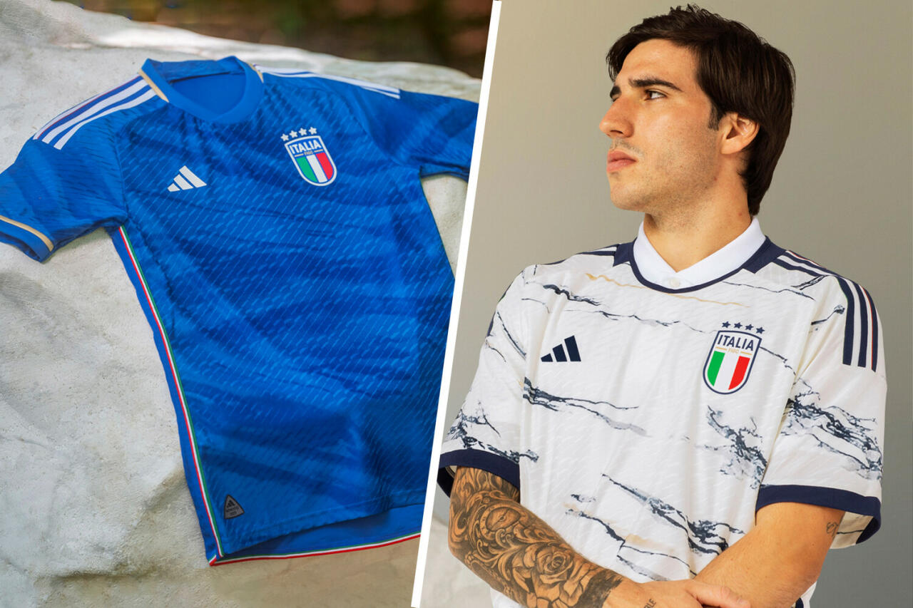 Adidas представил новые футболки для футболистов сборной Италии