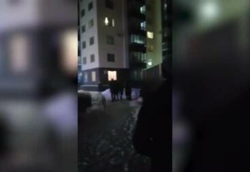 В России вспыхнул пожар в жилой многоэтажке