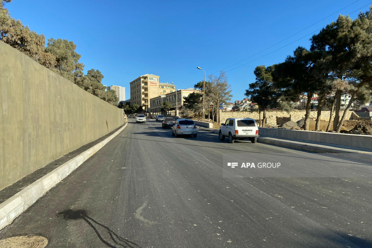 В Баку восстановлено движение на этой дороге