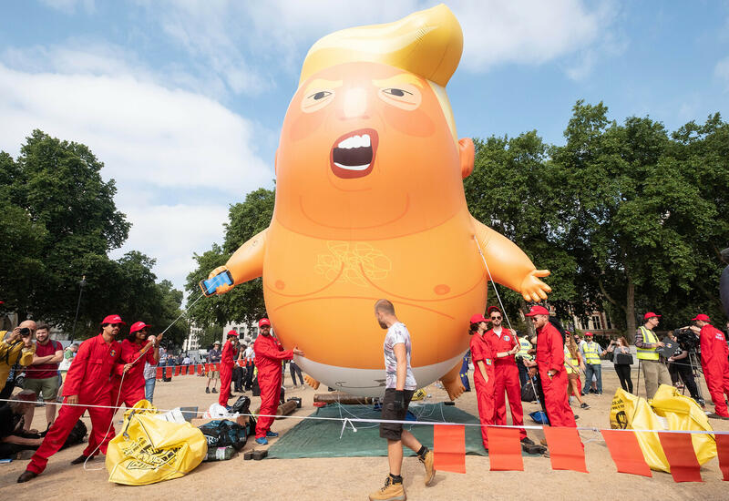 В Лондонском музее будет выставляться воздушный шар в виде Дональда Трампа