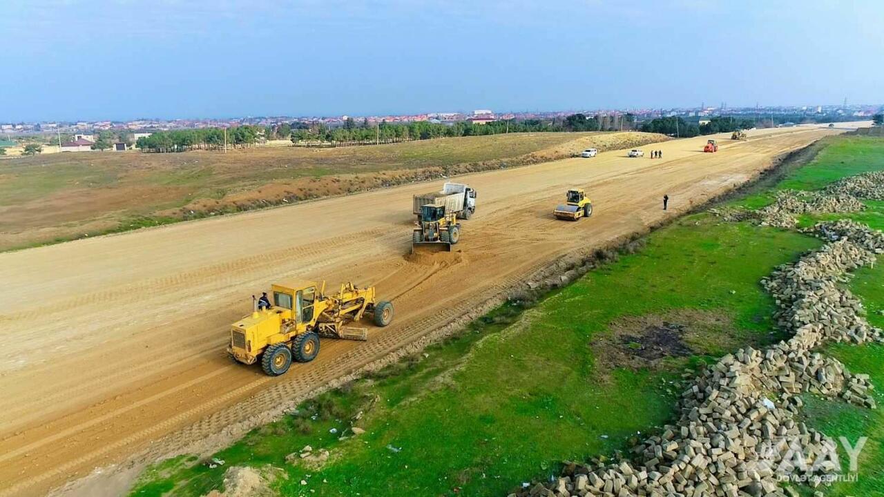 Начато строительство дороги Пиршаги-Новханы-Хырдалан
