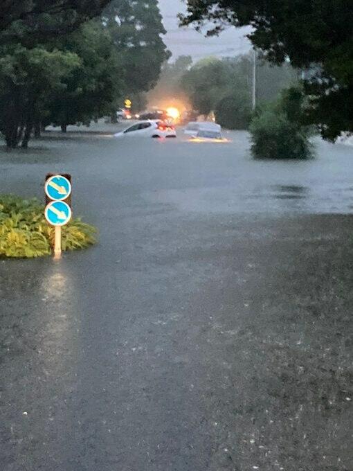 Сильное наводнение в Новой Зеландии