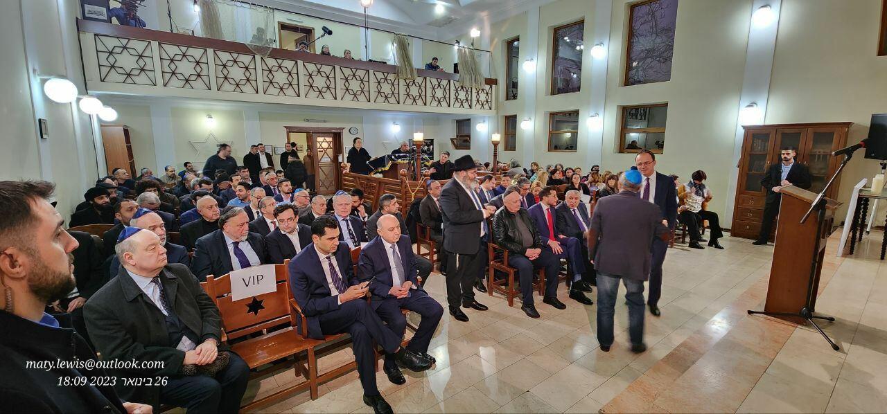 В синагоге европейских евреев Баку прошел День памяти жертв Холокоста