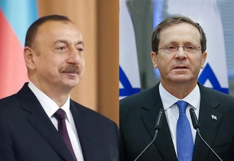Президент Израиля Ицхак Герцог позвонил Президенту Ильхаму Алиеву