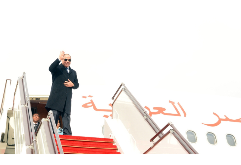 Завершился визит Президента Египта в Азербайджан