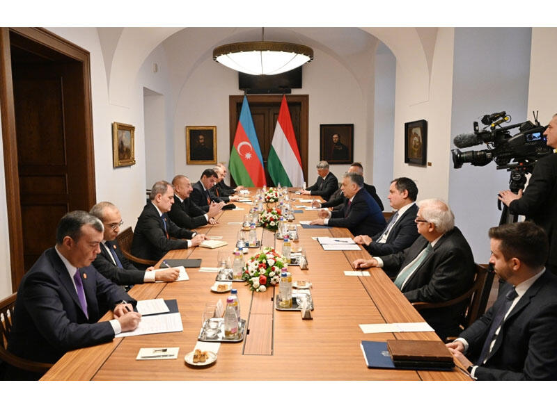 Президент Ильхам Алиев: Наши дружеские связи с Венгрией имеют большое значение и для Евразийского континента