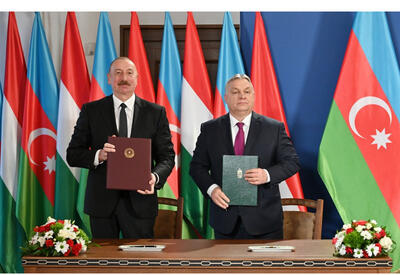 Подписана Совместная Декларация о расширенном стратегическом партнерстве между Азербайджаном и Венгрией