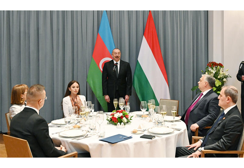 Президент Ильхам Алиев: Мы действительно чувствуем себя в Венгрии как дома, чувствуем себя среди друзей