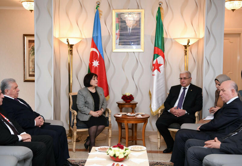 Сахиба Гафарова и председатель парламента Алжира обсудили развитие отношений