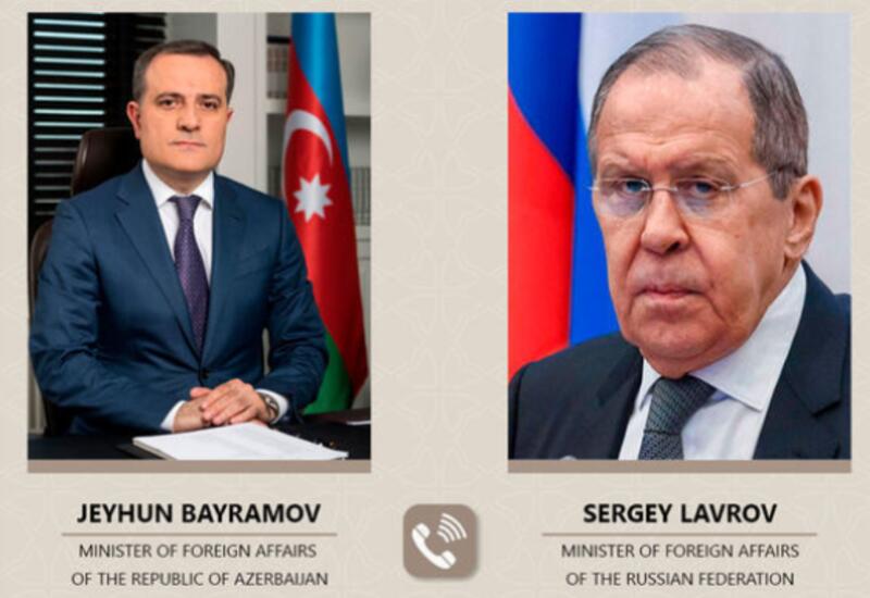 Bayramov və Lavrov danışıqlar aparıblar