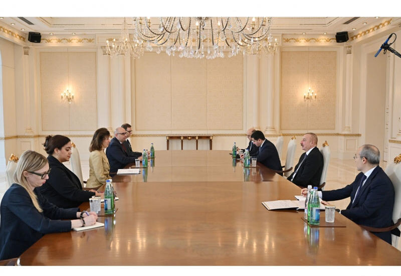 Президент Азербайджана Ильхам Алиев принял представителя государственного секретаря США