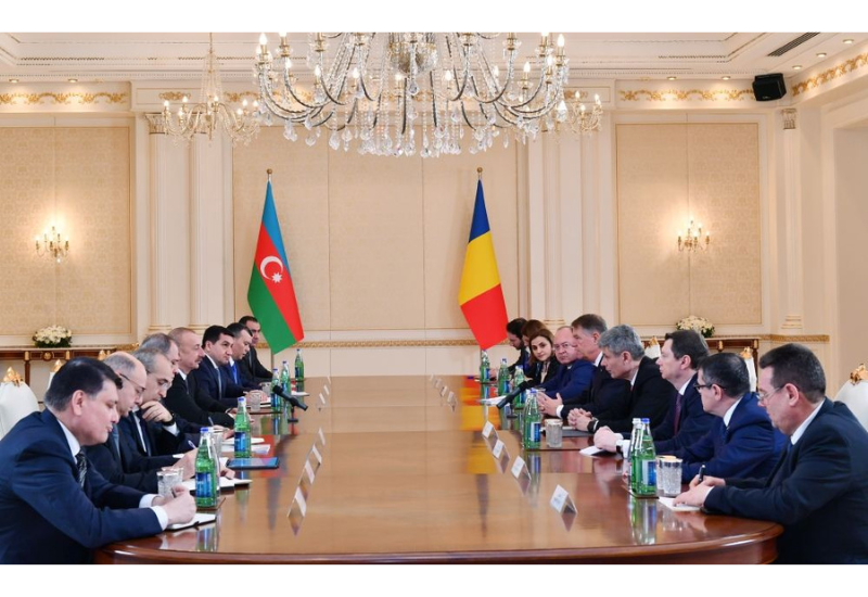 Президент Ильхам Алиев: Подписанный в Бухаресте документ открывает перед нами новые перспективы