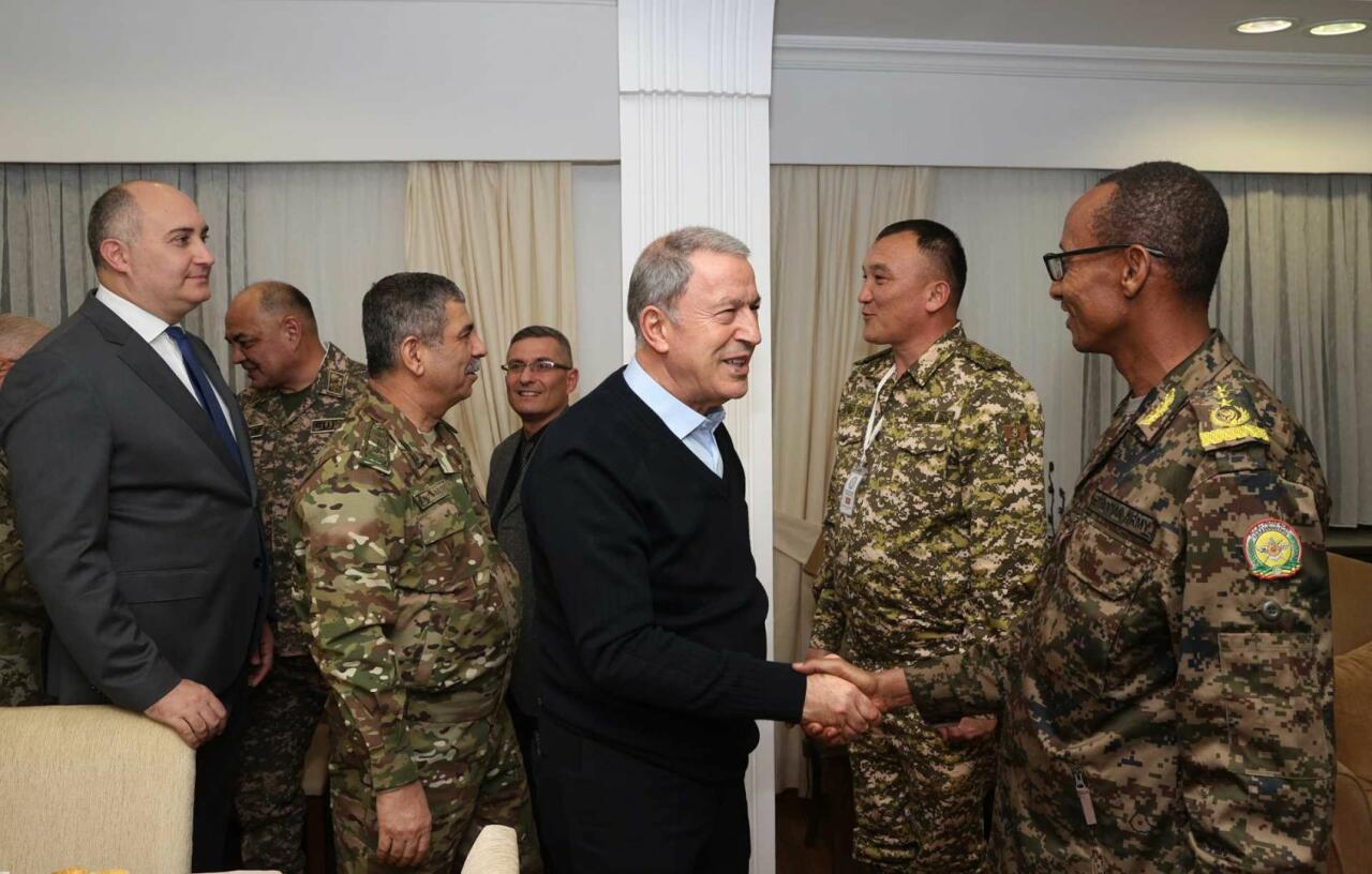 Состоялась встреча министров обороны Азербайджана, Турции и Грузии