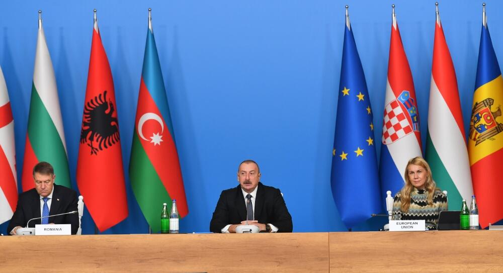 Президент Ильхам Алиев выступил на заседании Консультативного совета Южного газового коридора