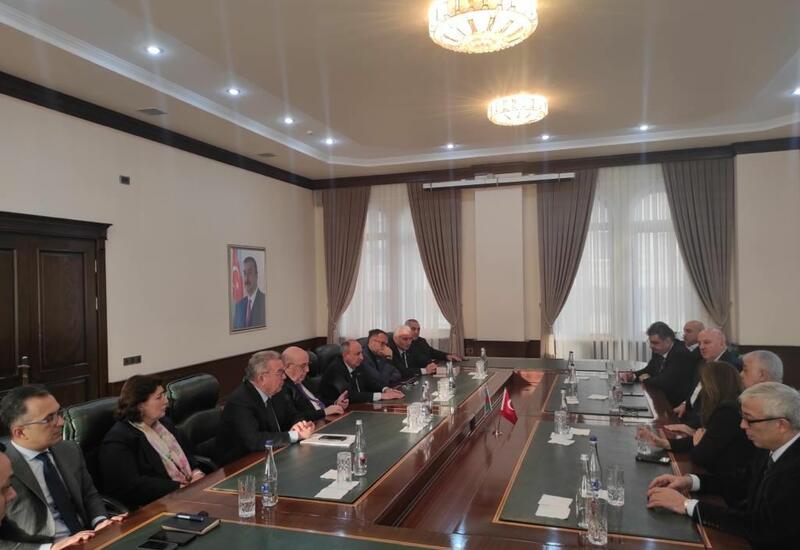 В Общине Западного Азербайджана состоялась встреча с турецкими депутатами