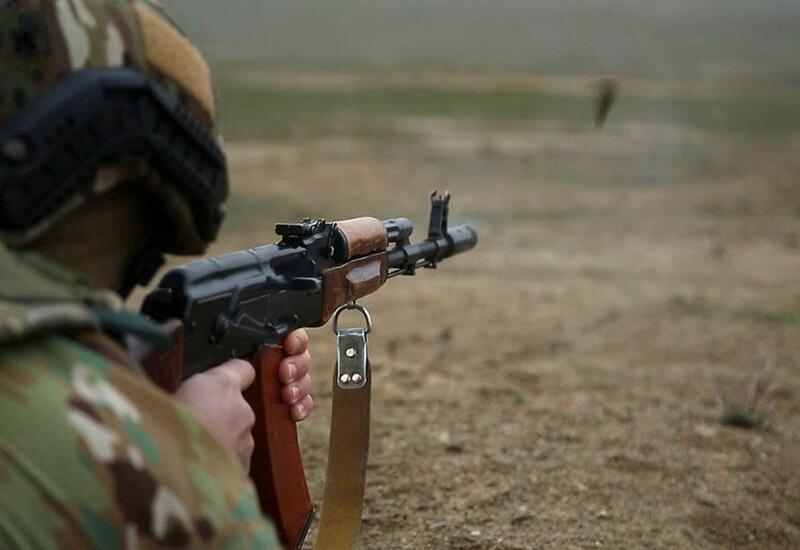 Азербайджанские снайперы уничтожили цели "противника"