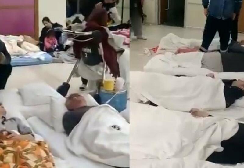 Появились кадры из больниц Турции