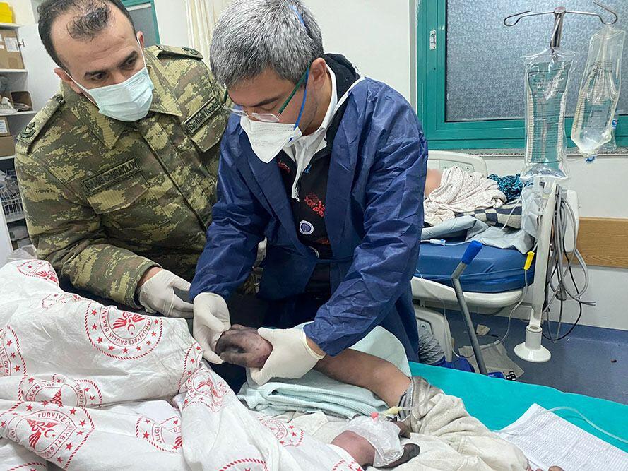 Военно-медицинский персонал из Азербайджана приступил к деятельности в Кахраманмараше