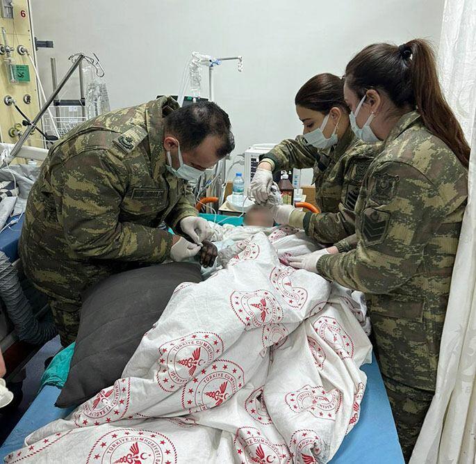 Военно-медицинский персонал из Азербайджана приступил к деятельности в Кахраманмараше