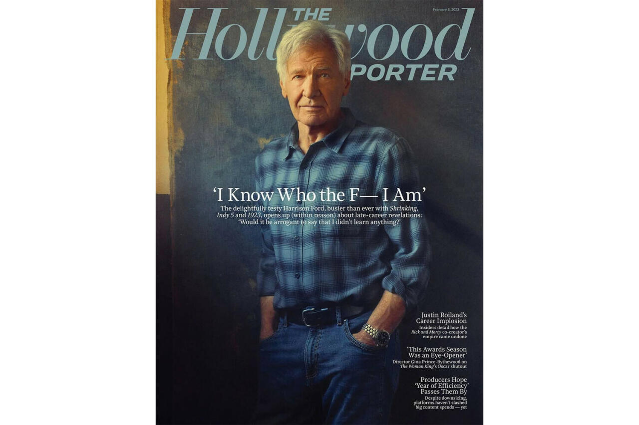 Харрисон Форд снялся для новой обложки The Hollywood Reporter