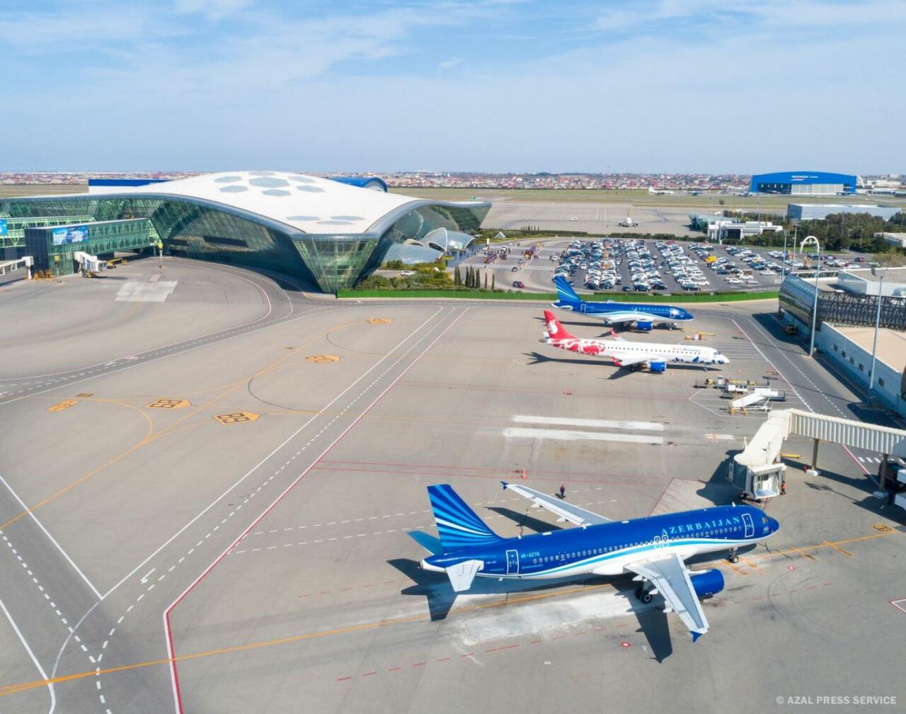 В январе Международный аэропорт Гейдар Алиев обслужил рекордное количество пассажиров