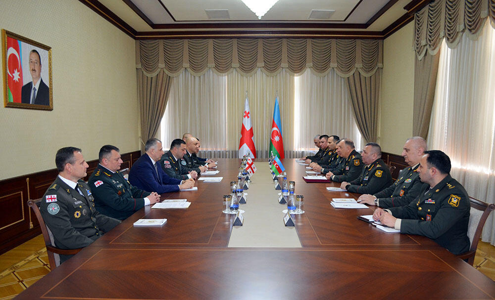 Обсуждено военное сотрудничество между Азербайджаном и Грузией