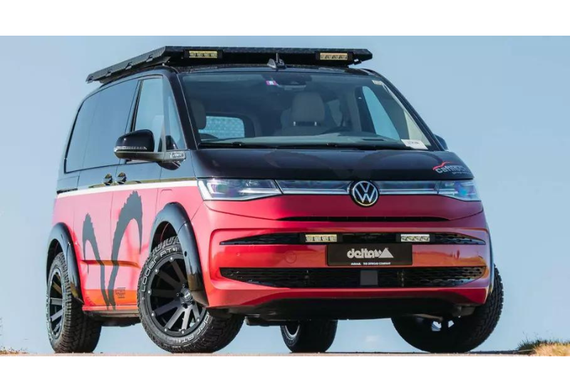 Новый Volkswagen Multivan превратили в конкурента Mitsubishi Delica
