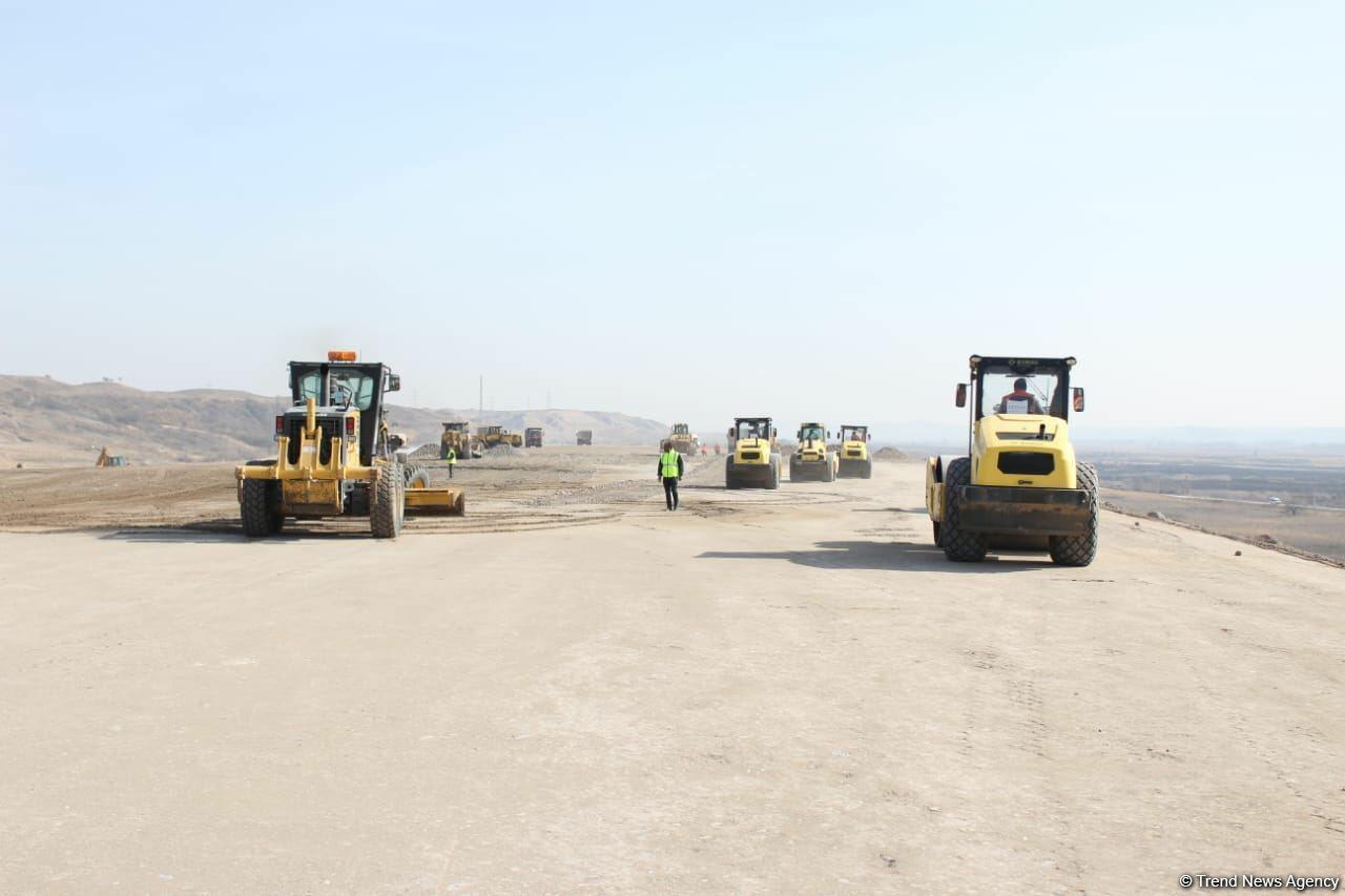 Строительство дороги Горадиз-Джебраил-Зангилан-Агбенд выполнено на 73 процента
